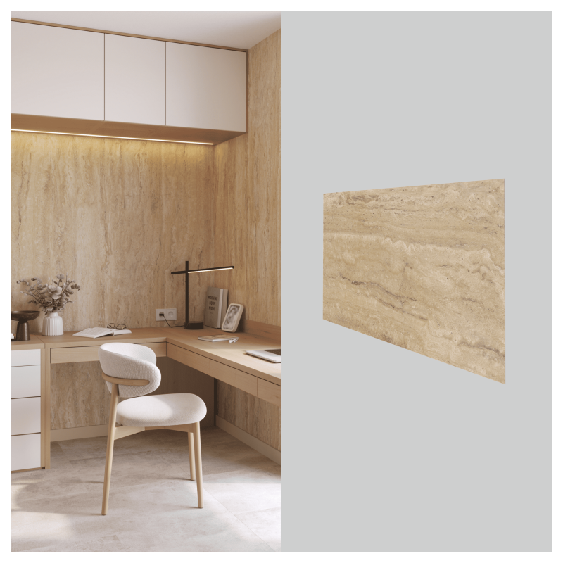 Wall panels SPC Deep Dune  120X60 Matt