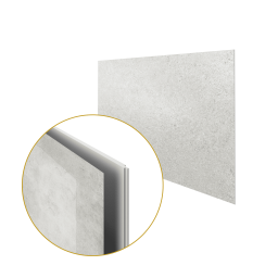 Wandpaneele SPC Concrete Mist  120X60 Matt