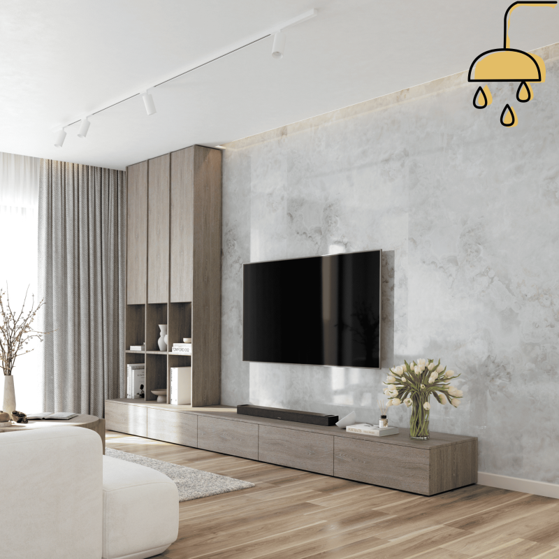 Wandpaneele SPC Soft Sky  120X60 Gloss