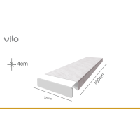 Aknalaua kork Vilo 380/M Marmor 2M