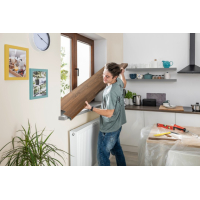 Põrandakate 38 cm x 200 cm Kuldne tammepuu