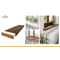 Fensterbankabdeckung Vilo 380/M Golden Oak 2M