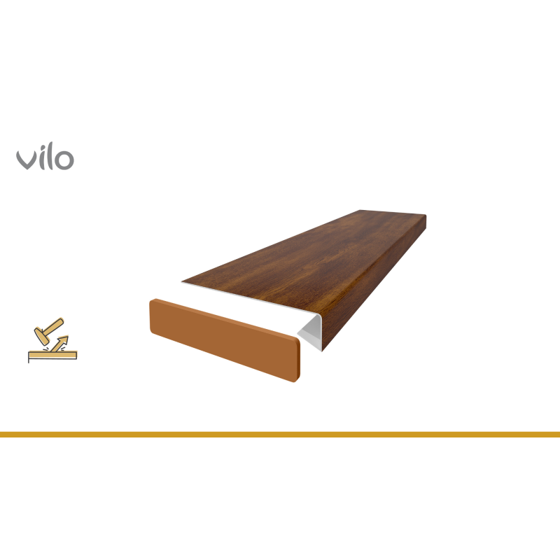 Fensterbankabdeckung Vilo 380/M Golden Oak 2M