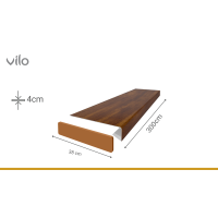 Fensterbankabdeckung Vilo 380/M Golden Oak 2M