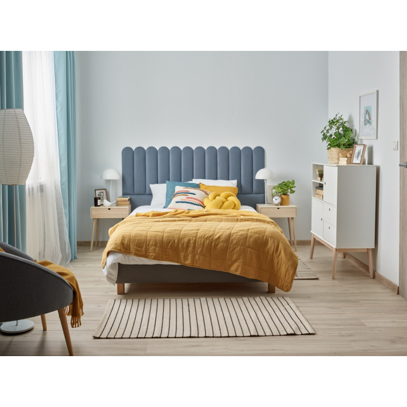 Upholstered panels 15X60 OVAL MARINE
