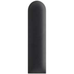 Upholstered panels 15X60 OVAL GRAPHITE
