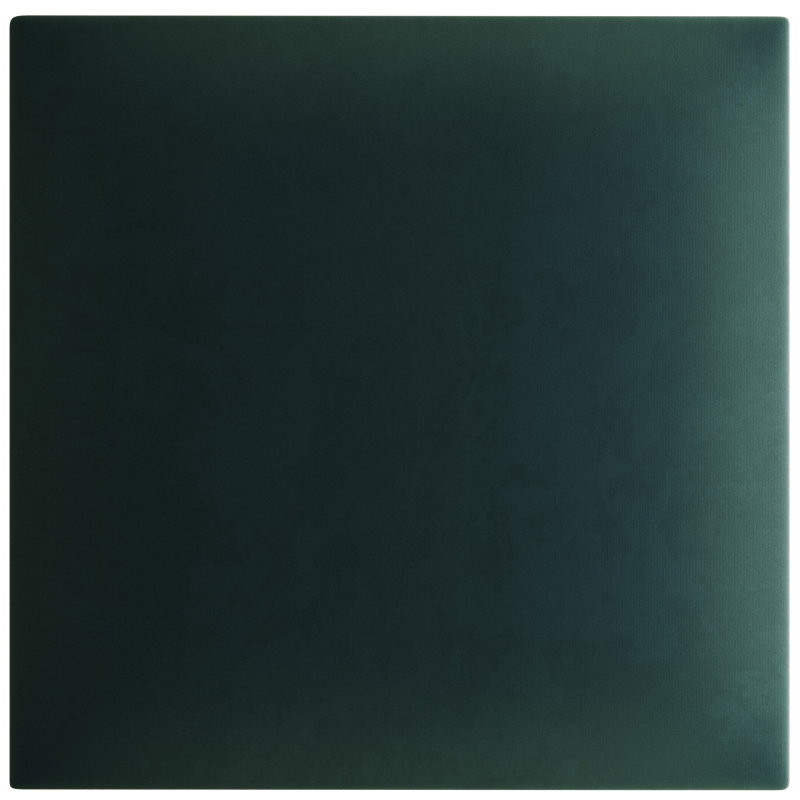 Upholstered panels 30X30 Bottle green