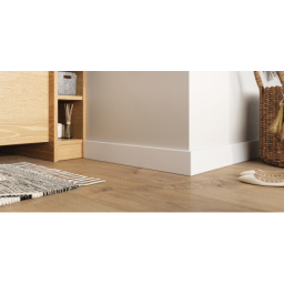 Skirting board SEMPLA 80 WHITE 701 2,4M