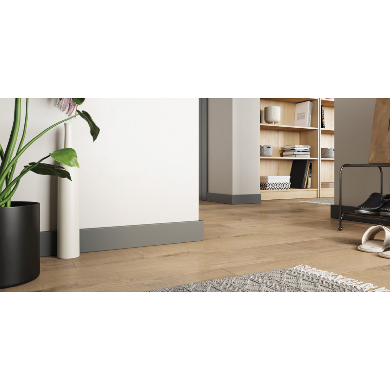 Skirting board SEMPLA 80 WHITE 701 2,4M