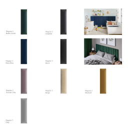 Upholstered panels 15X60 GREAT