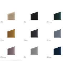 Upholstered panels 30X35 GEO GRAPHITE