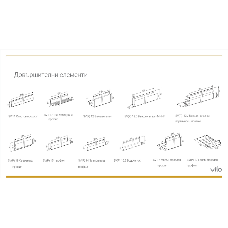 Довършителни елементи