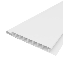copy of Decorative wall panels ECOLINE 25cm x 265cm WHITE GLASS