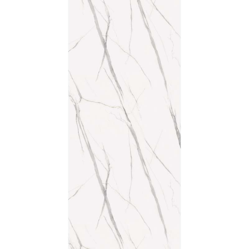 Широкоформатни SPC плочи Calacatta White - гланц 120х265 cm