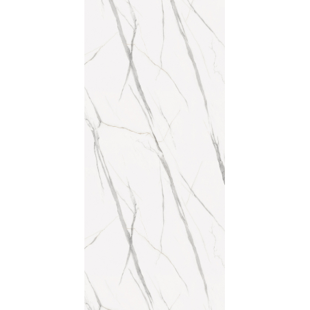 Широкоформатни SPC плочи Calacatta White - гланц 120х265 cm