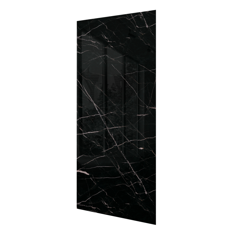 Широкоформатни SPC плочи Calacatta Black - гланц 120х265 cm