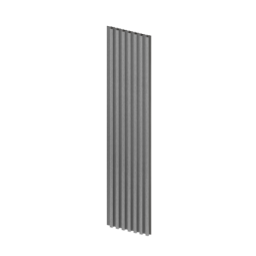 MPC ламелен панел S BRUSHED STEEL 14 x 265 cm