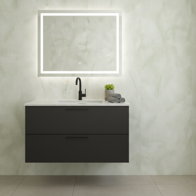 copy of Decorative wall panels ECOLINE 25cm x 265cm WHITE GLASS