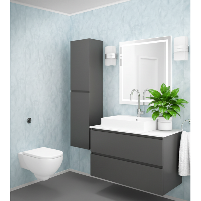 Ламперия 25 см Marmino Blue