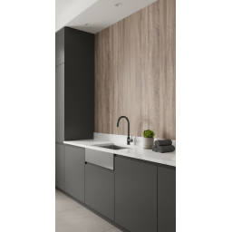 copy of Decorative wall panels ECOLINE 25cm x 265cm WHITE GLASS