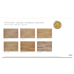 Подова настилка SPC Wood Silent - SAND OAK