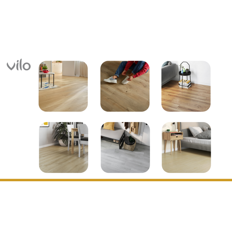 Препоръчани подови подложки Vilo SPC Stone и Vilo SPC Wood