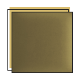 Mustard upholstered panels