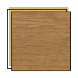 Facade siding oak