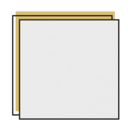White roof soffit
