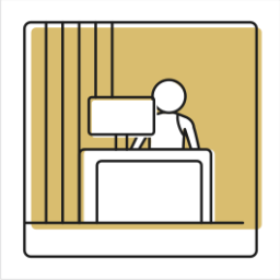 Vinyl panels for the office
