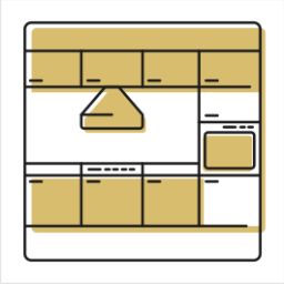 SPC wall panels for the kitchen
