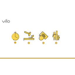 Glaf interior PVC, Antracit, 200 x 30 cm | VILO