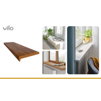 Vilo alféizar interior 30 cm x 250 cm Roble dorado