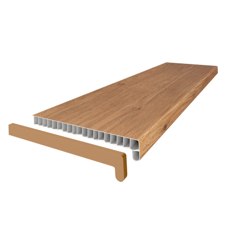 Glaf interior PVC, Stejar Winchester, 200 x 25 cm