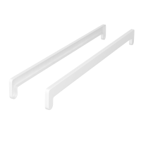 Rebord de fenêtre intérieur blanc (2pcs)