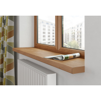 Fensterbankabdeckung (2 Stück) GOLDEN OAK 400