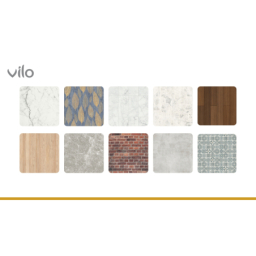 VILO | Panouri decorative pentru perete Motivo GRAPHITE