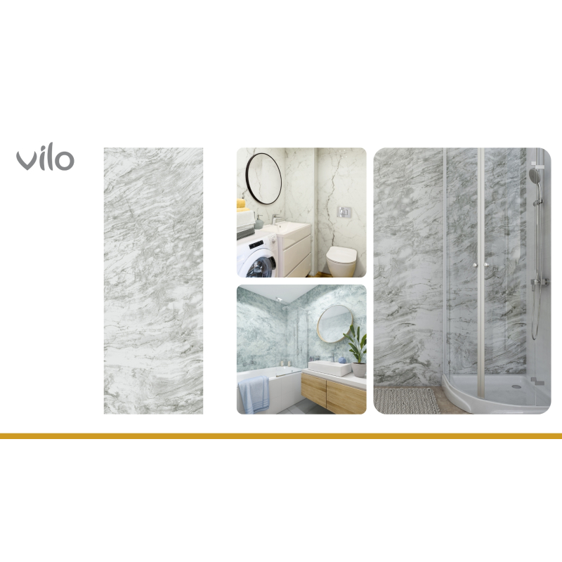 VILO | Panouri decorative pentru perete Motivo GREY MARBLE