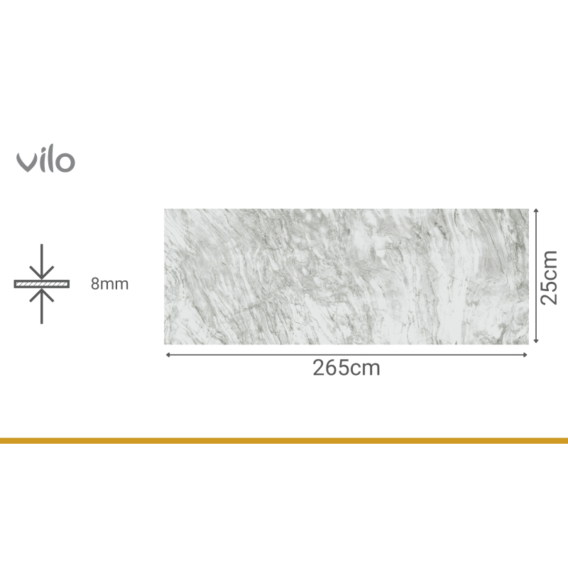 VILO | Panouri decorative pentru perete Motivo GREY MARBLE