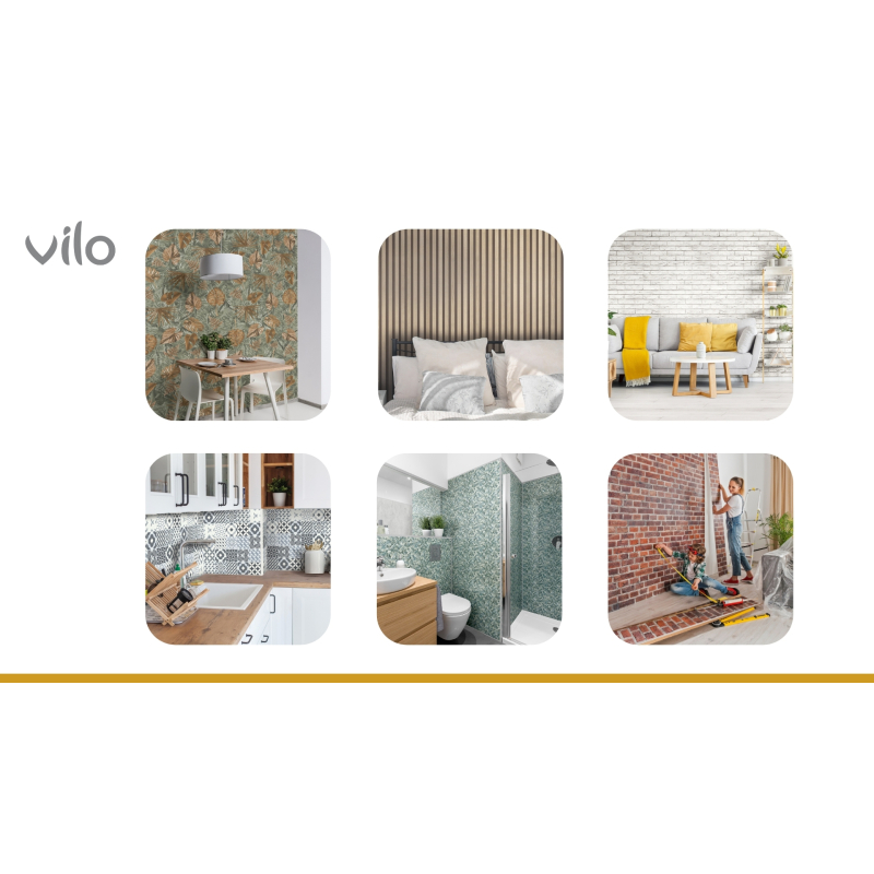 VILO | Panouri decorative pentru perete Motivo WARM CONCRETE