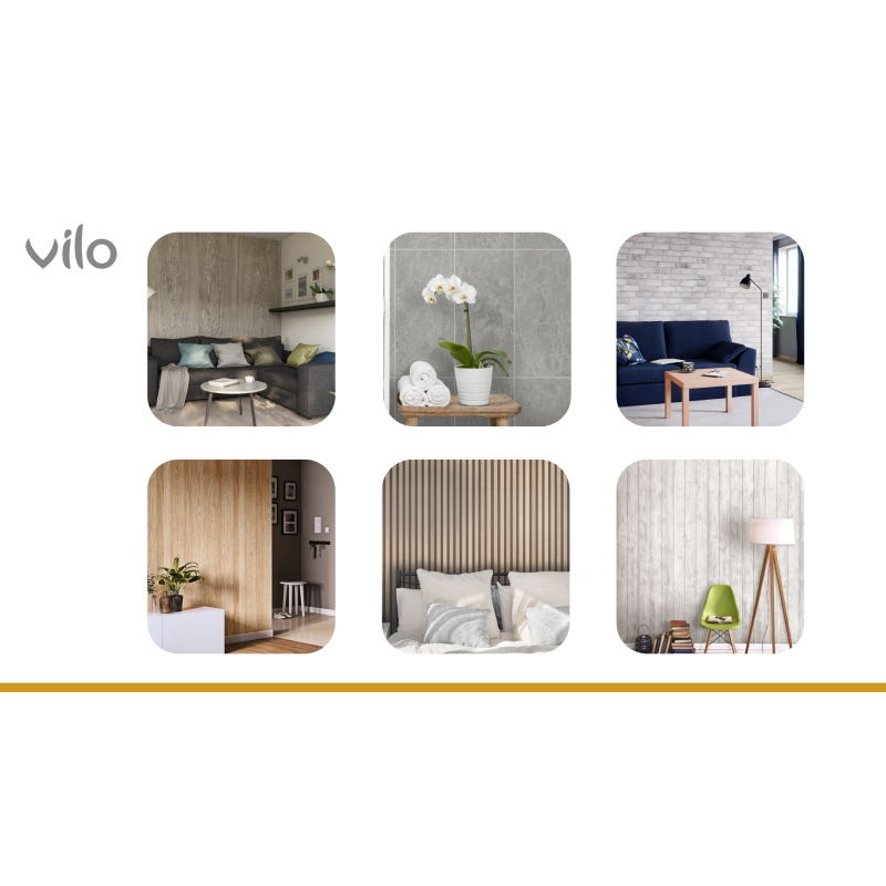 VILO | Panouri decorative pentru perete Motivo WARM CONCRETE