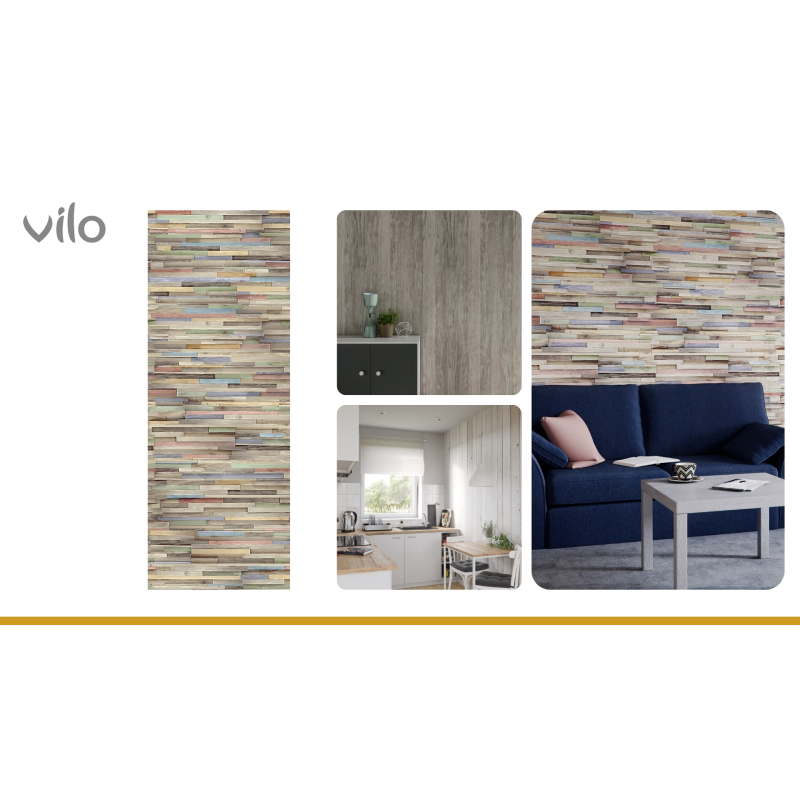 VILO | Panouri decorative pentru perete Motivo COLOUR WOOD