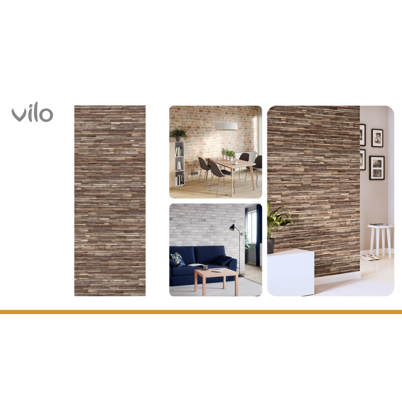 VILO | Panouri decorative pentru perete Motivo BROWN SLATE