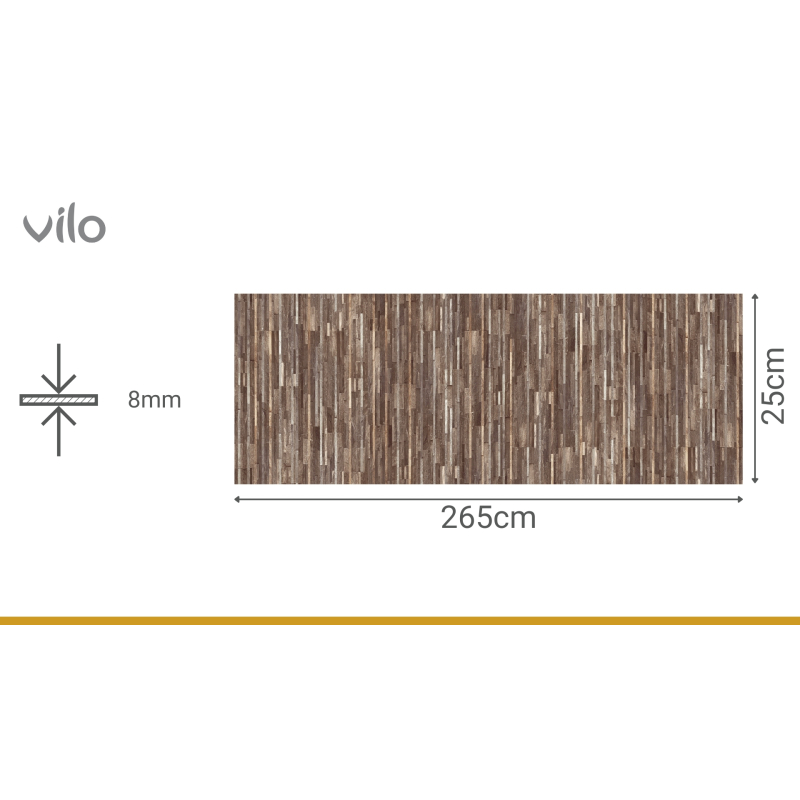 VILO | Panouri decorative pentru perete Motivo BROWN SLATE