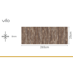 VILO | Panouri decorative pentru perete Motivo BROWN SLATE