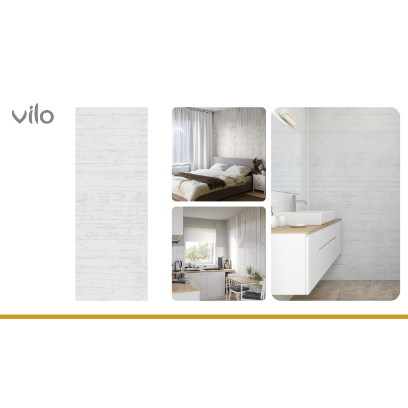 VILO | Panouri decorative pentru perete Motivo WHITEWASH WOOD
