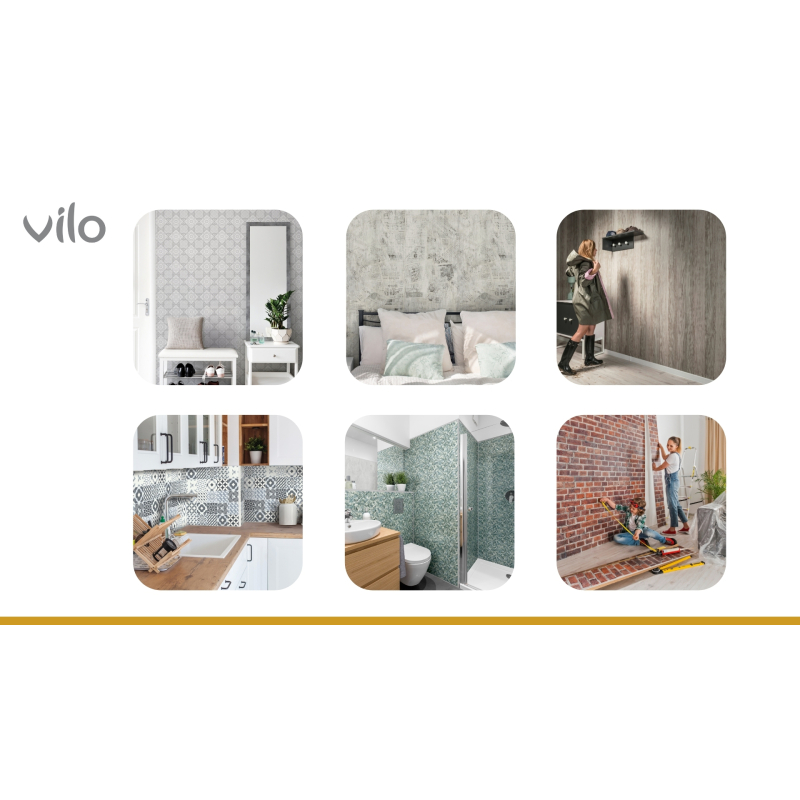 VILO | Panouri decorative pentru perete Motivo WHITEWASH WOOD