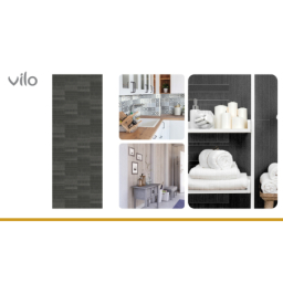 VILO | Panouri decorative pentru perete Motivo ANTHRACI D.TILES