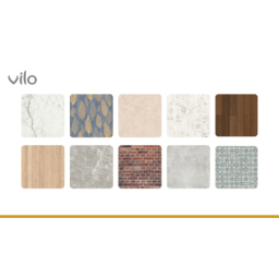 VILO | Panouri decorative pentru perete Motivo SILVER D. TILES