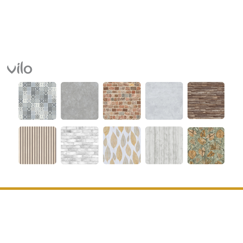 VILO | Panouri decorative pentru perete Motivo SILVER D. TILES